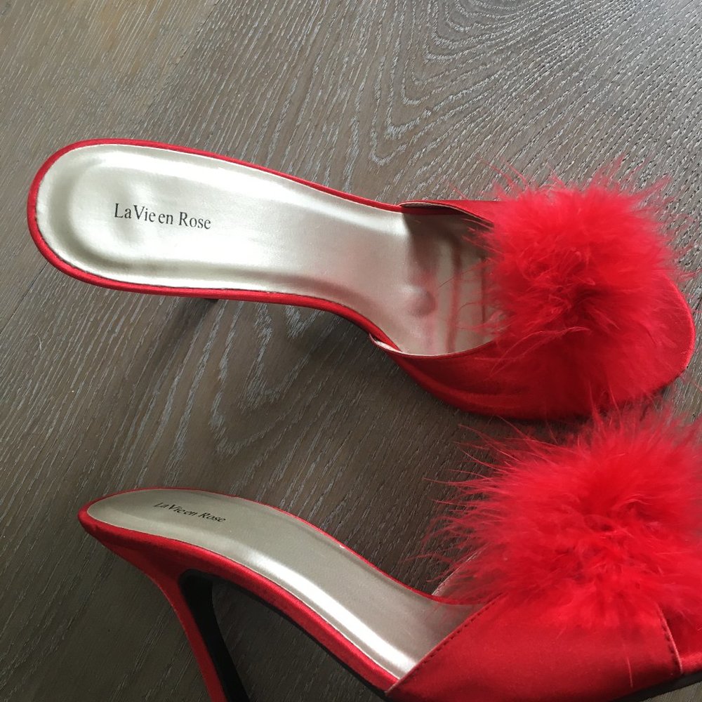 Sexy Red Slippers